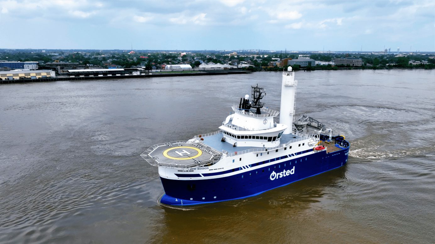 ECO EDISON offshore wind service operations vessel (SOV) post-launch