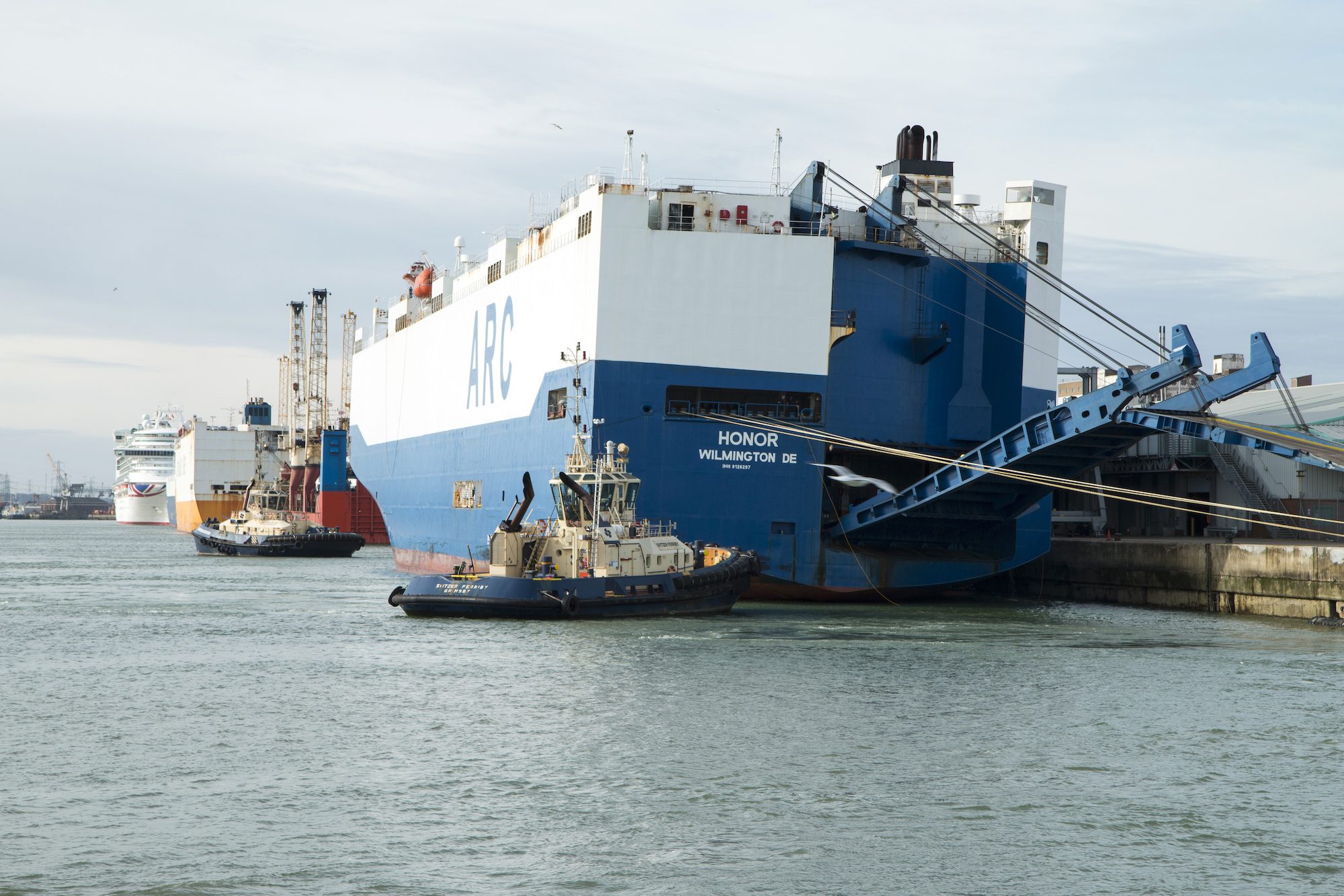 FILE PHOTO: An ARC ship at the Port of Baltimore. Credit: Gail Heaton / Shutterstock.com