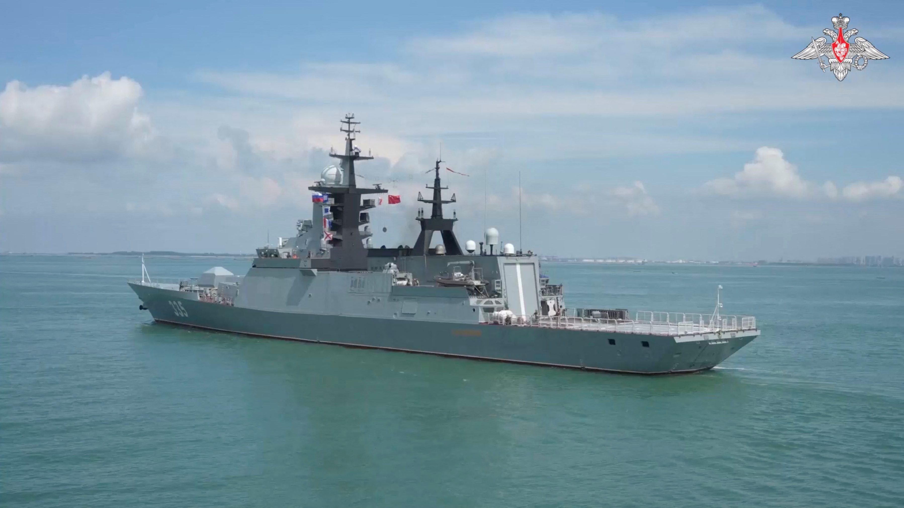 Chinese And Russian Naval Forces Hold Joint Operation In Pacific