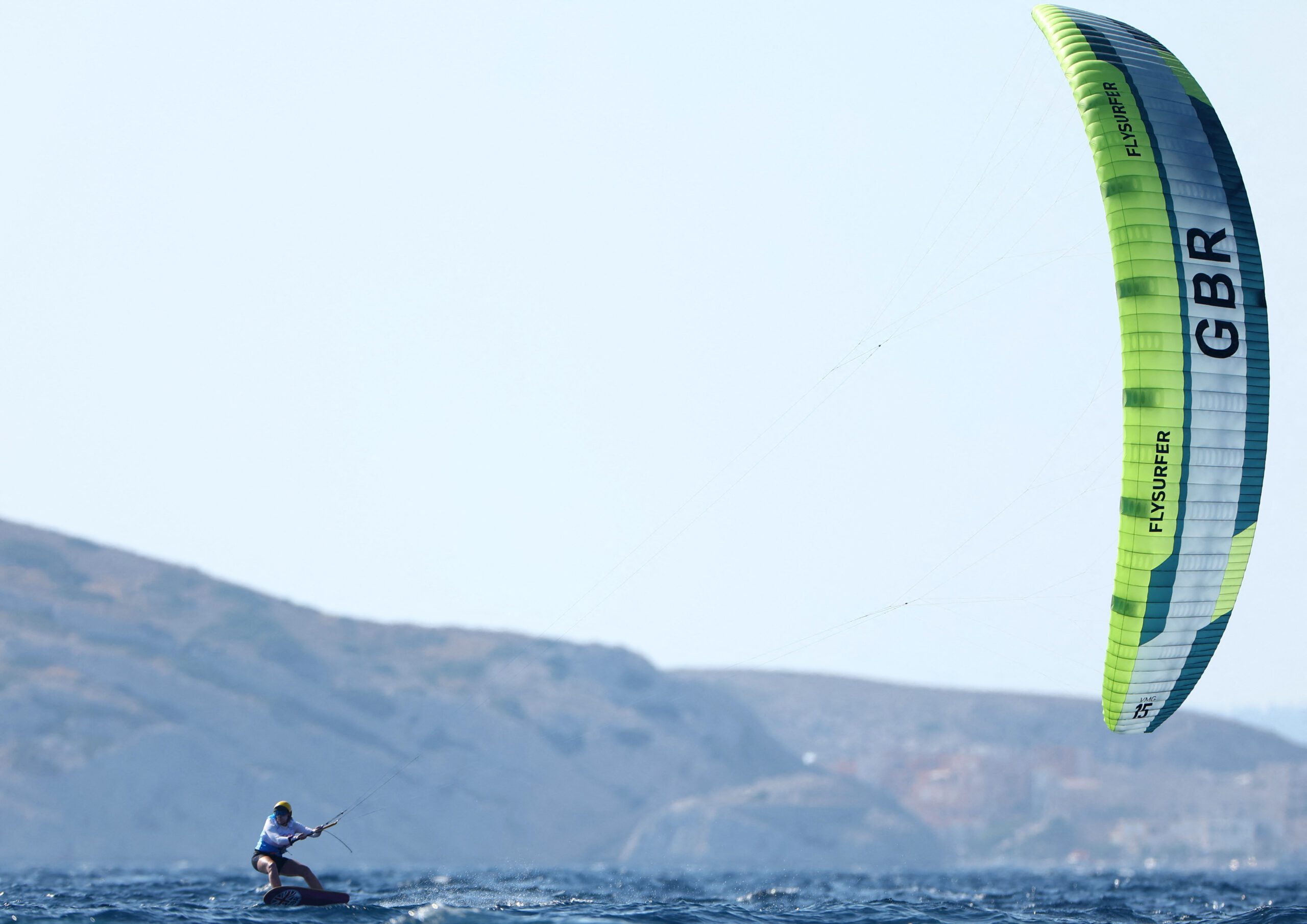 Olympics-Sailing-Drones Deliver Bird's Eye View For Kite Jury