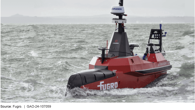 Fugro autonomous vessel