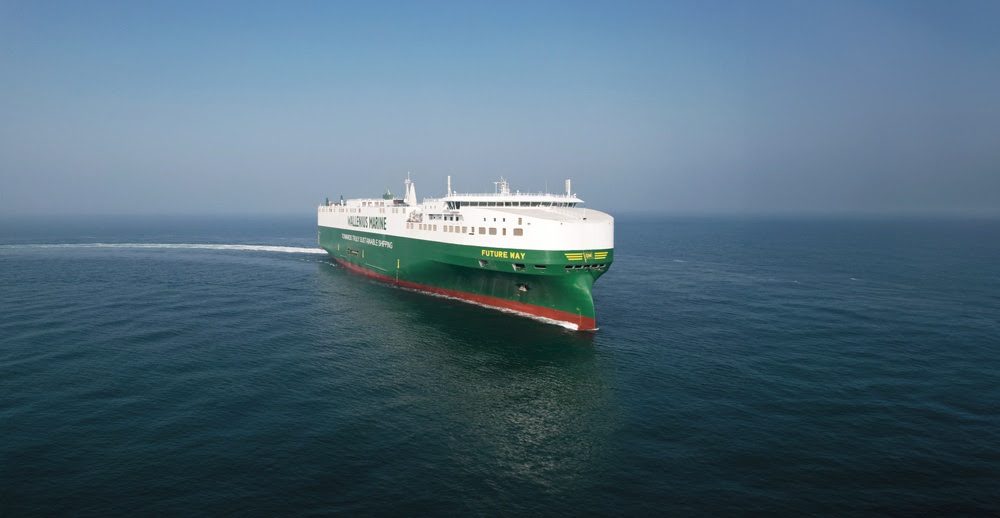 M/V Future Way at sea