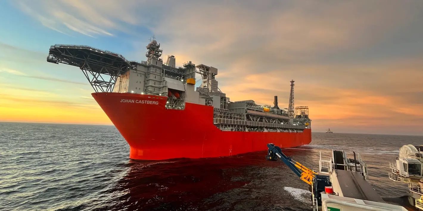 The Johan Castberg FPSO in the Barents Sea. Photo: Lars Morken/Equinor