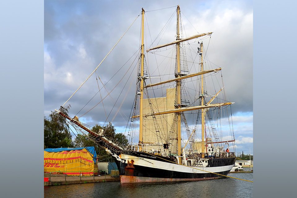 Pelican of London sail training ship