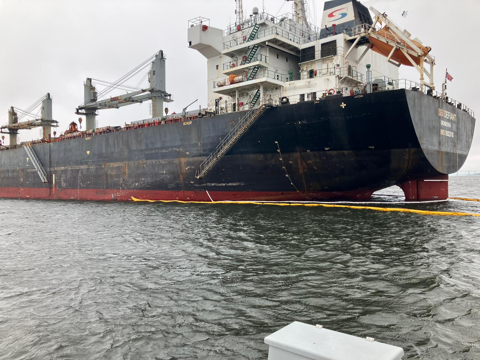 SSI Defiant in Baltimore Harbor.