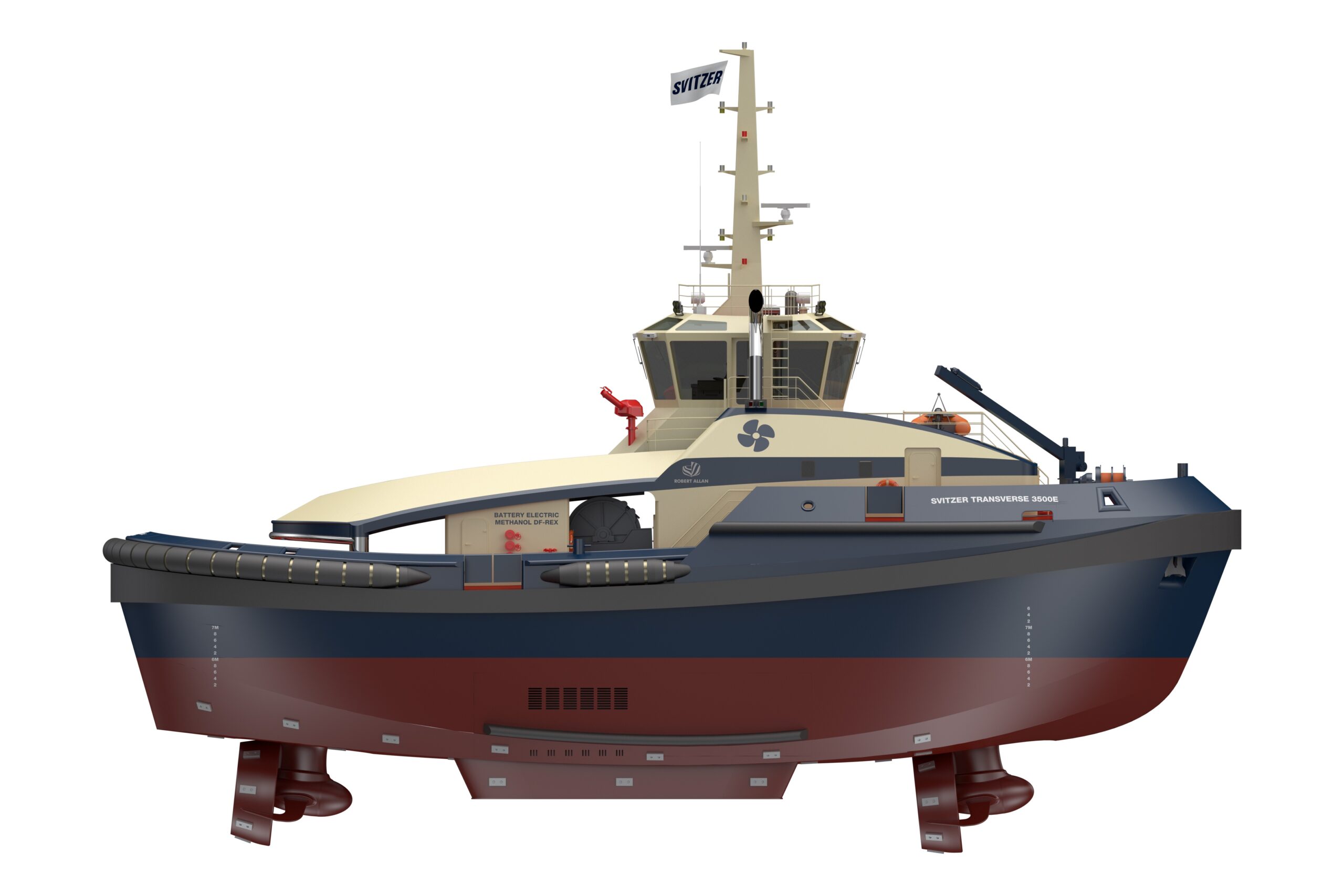 The escort duty tug is expected to conduct more than 90% of its operations using its battery-electric powertrain and conduct up to 25% of Svitzer’s work in the port of Gothenburg.