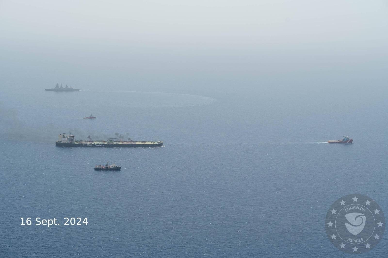 SOUNION Tanker Successfully Towed to Safety After Houthi Attack in Red Sea