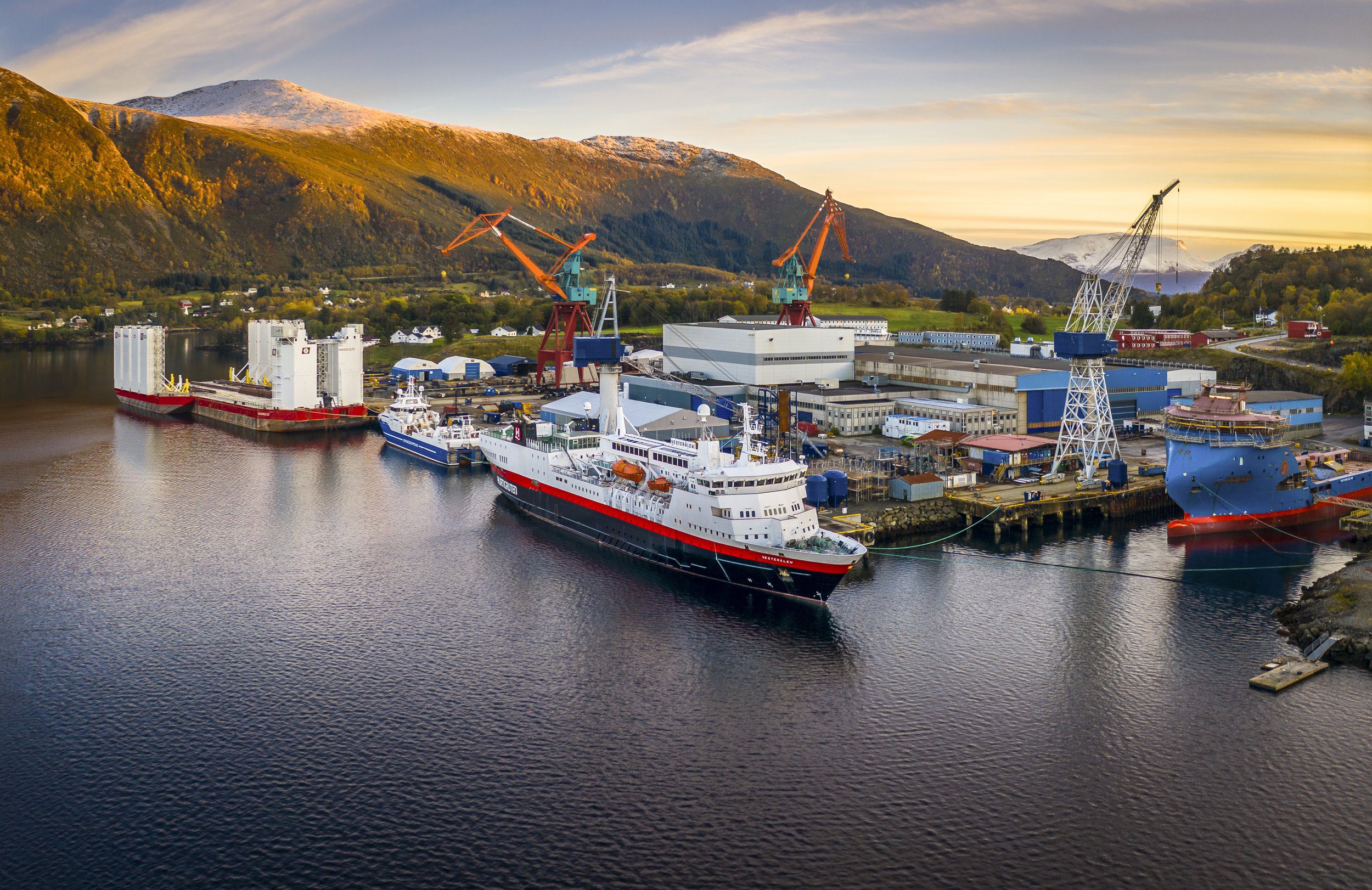 Green Yard Kleven in Norway