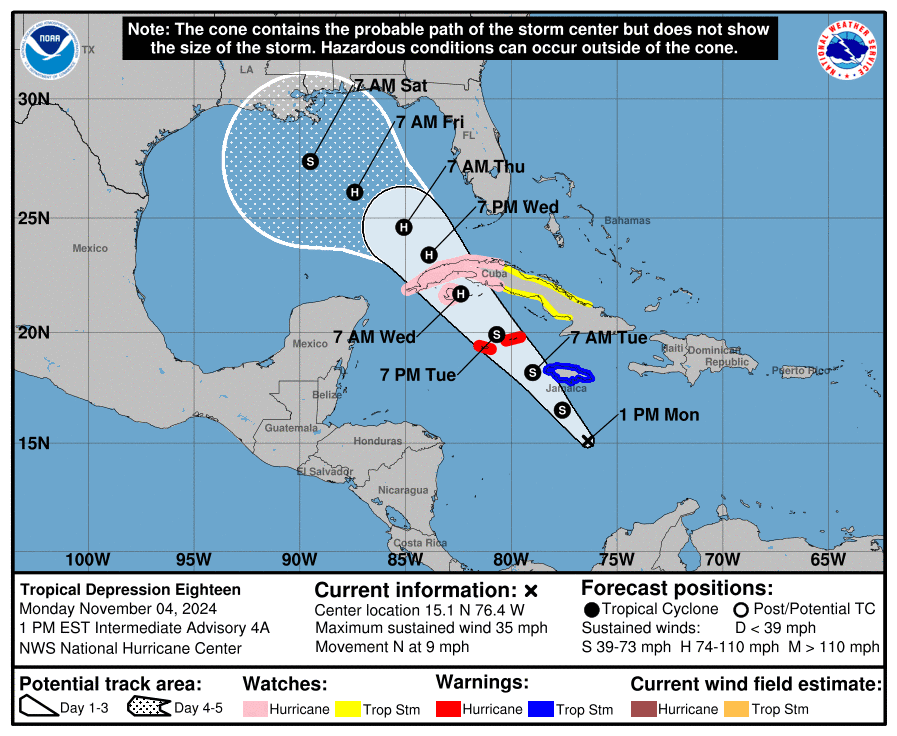 Late-Season Hurricane Could Hit Gulf Oil and Gas Production