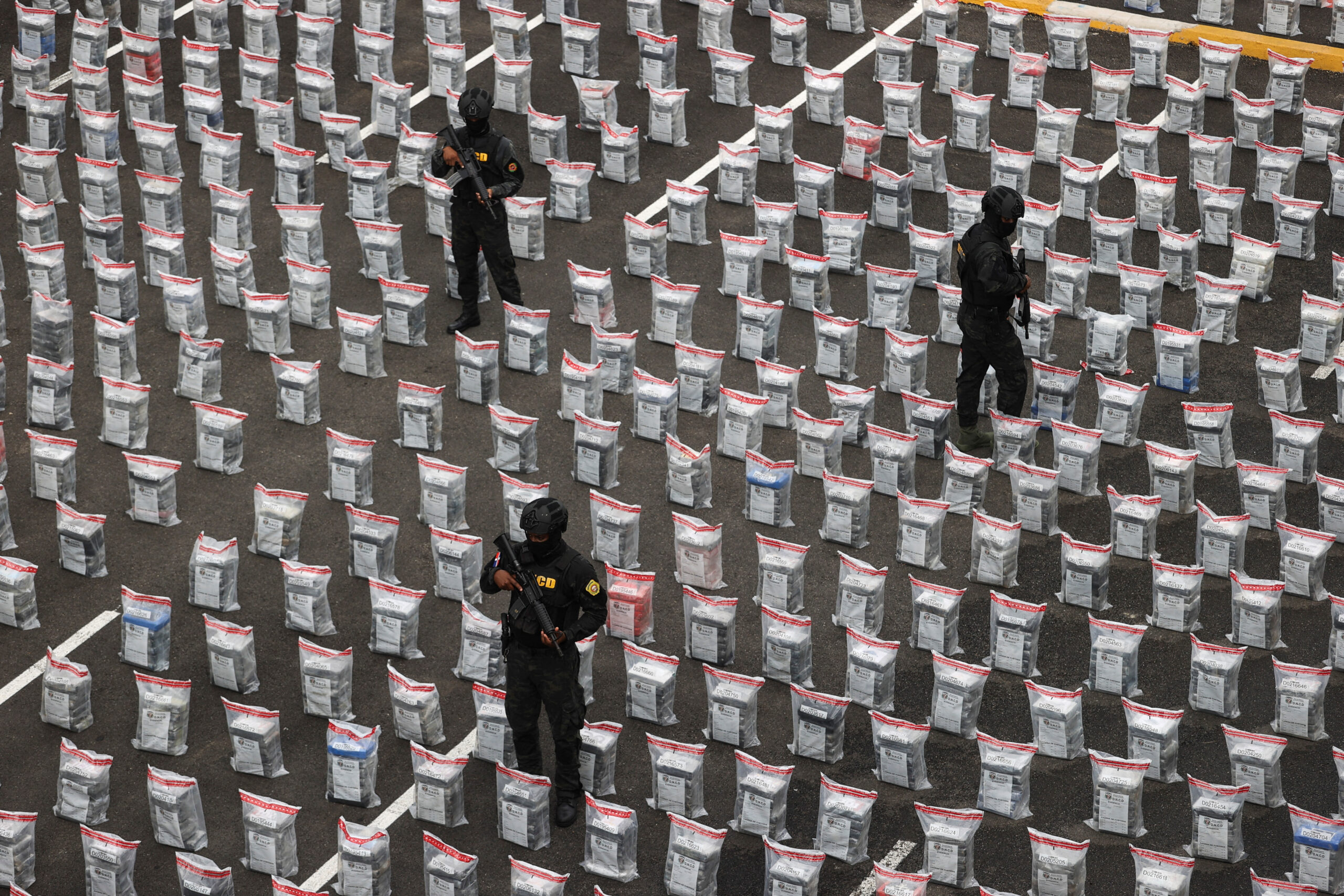 Dominican Republic seizes a record shipment of cocaine, in Santo Domingo.REUTERS/Erika Santelices