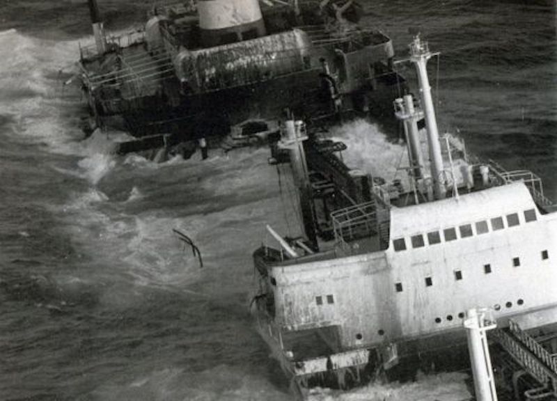 Five Decades at Sea: ‘Argo Merchant’ Oil Spill Drift Card Turns Up on Scottish Isle