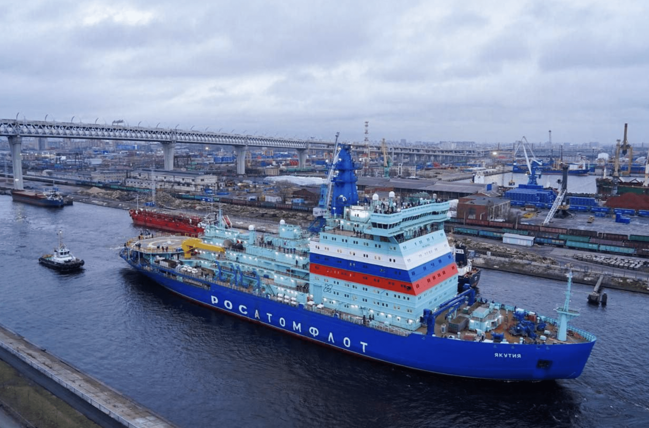 Russia’s Nuclear Icebreaker Fleet Now Largest Ever as Eighth Vessel Begins Sea Trials