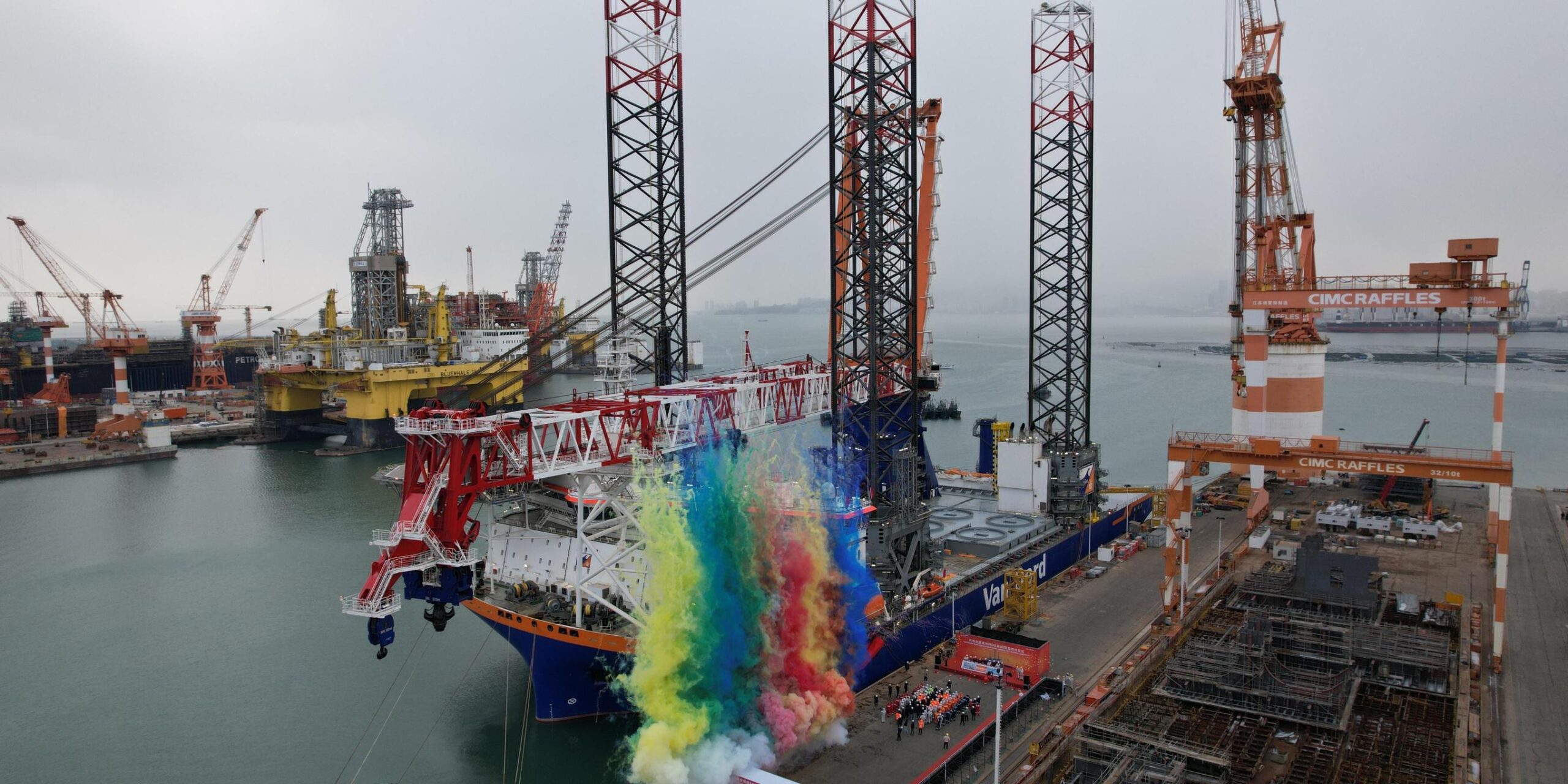 Van Oord Takes Delivery of World’s Largest Wind Turbine Installation Vessel