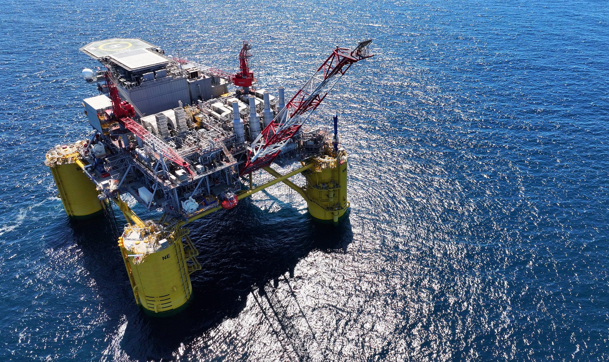 Shell's Whale platform in the Gulf of Mexico