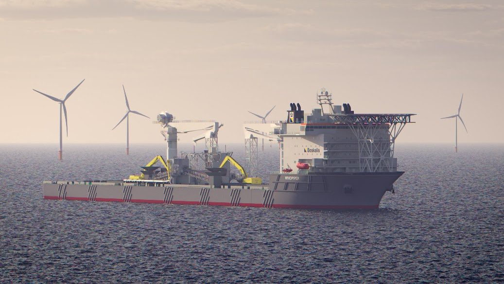 Boskalis Orders World’s Largest Rock Installation Vessel for Offshore Wind Projects