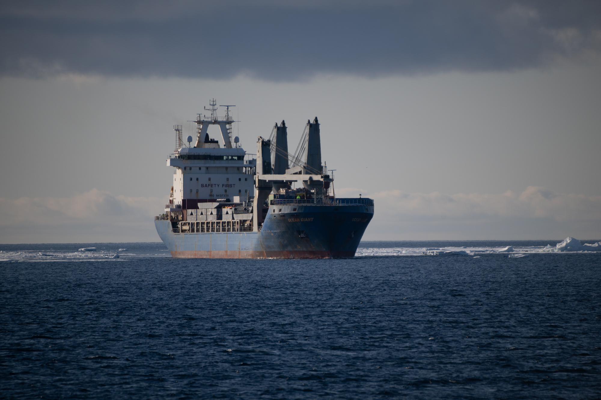 Military Sealift Command’s ‘Ocean Giant’ Completes Critical Antarctic Resupply Mission