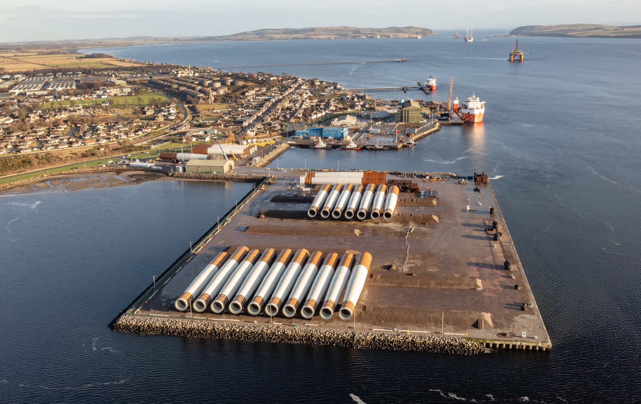 The Port of Cromarty Firth estimates that between 280 – 1,000 full-time equivalent jobs will be created when the port becomes fully operational