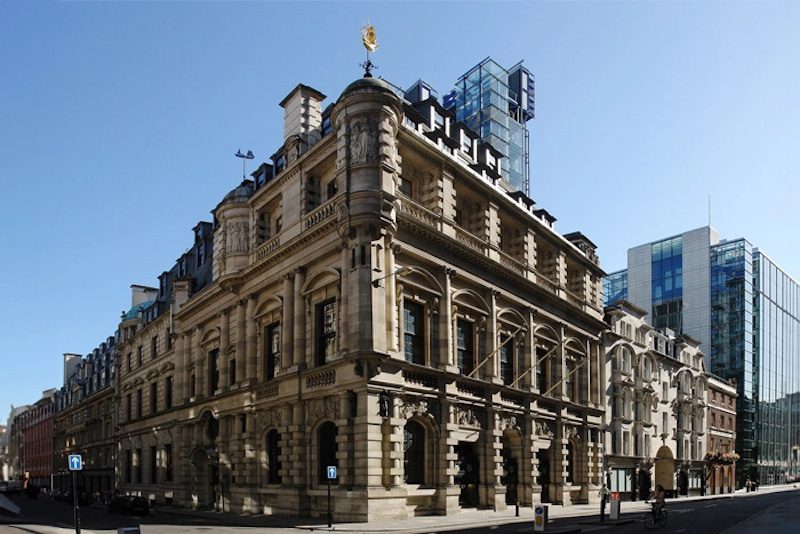 The Colcutt building, London