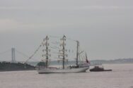 Watch: Mexican Navy Tall Ship Dismasted After Striking Brooklyn Bridge