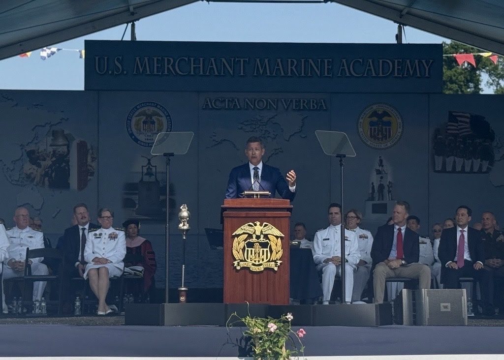 DOT Secretary Duffy Pledges Support for Merchant Marine Academy Amid Infrastructure Challenges