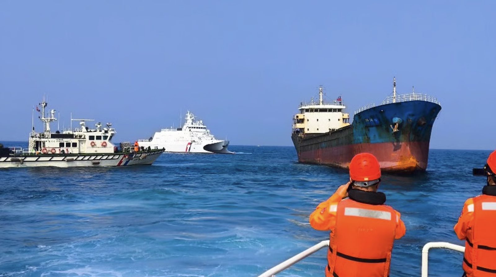 The Hong Tai 58, a Togolese freighter, allegedly damaged a submarine cable between Taiwan and Pengzhou