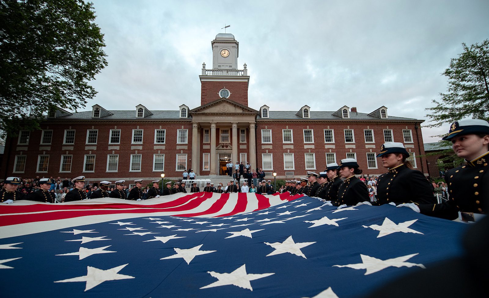 U.S. Coast Guard Academy ceremonial flag