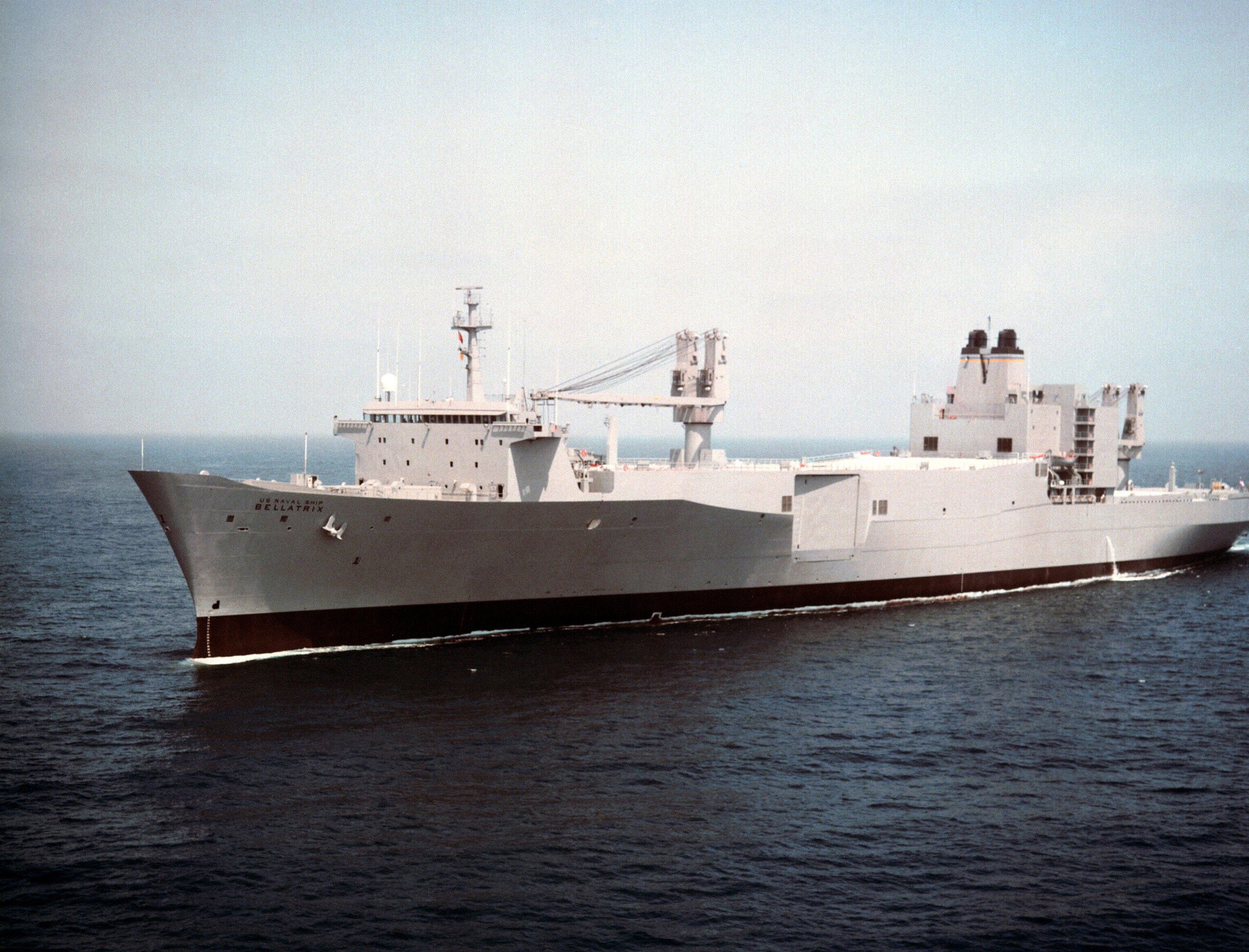 USNS Bellatrix underway