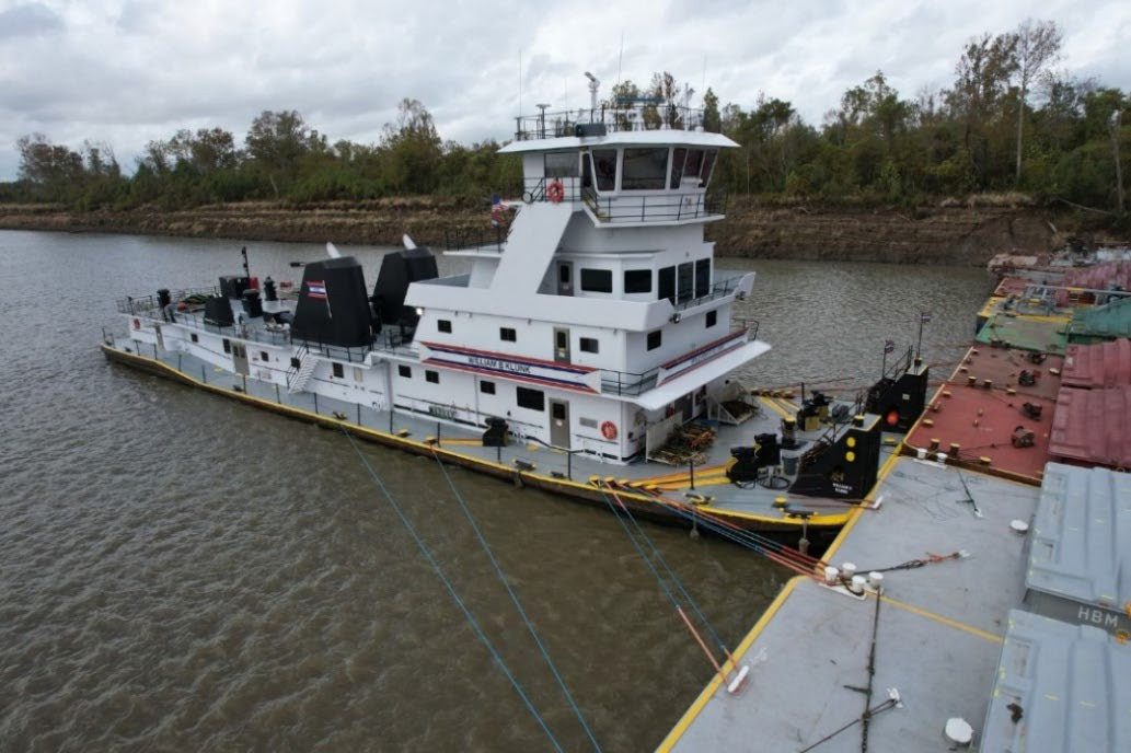 William B Klunk underway