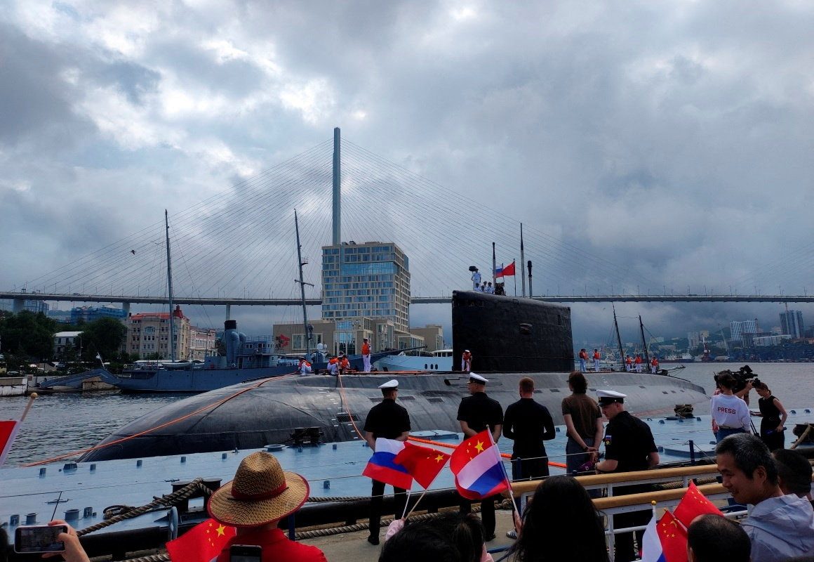 Russia and China to hold naval drills in Sea of Japan.