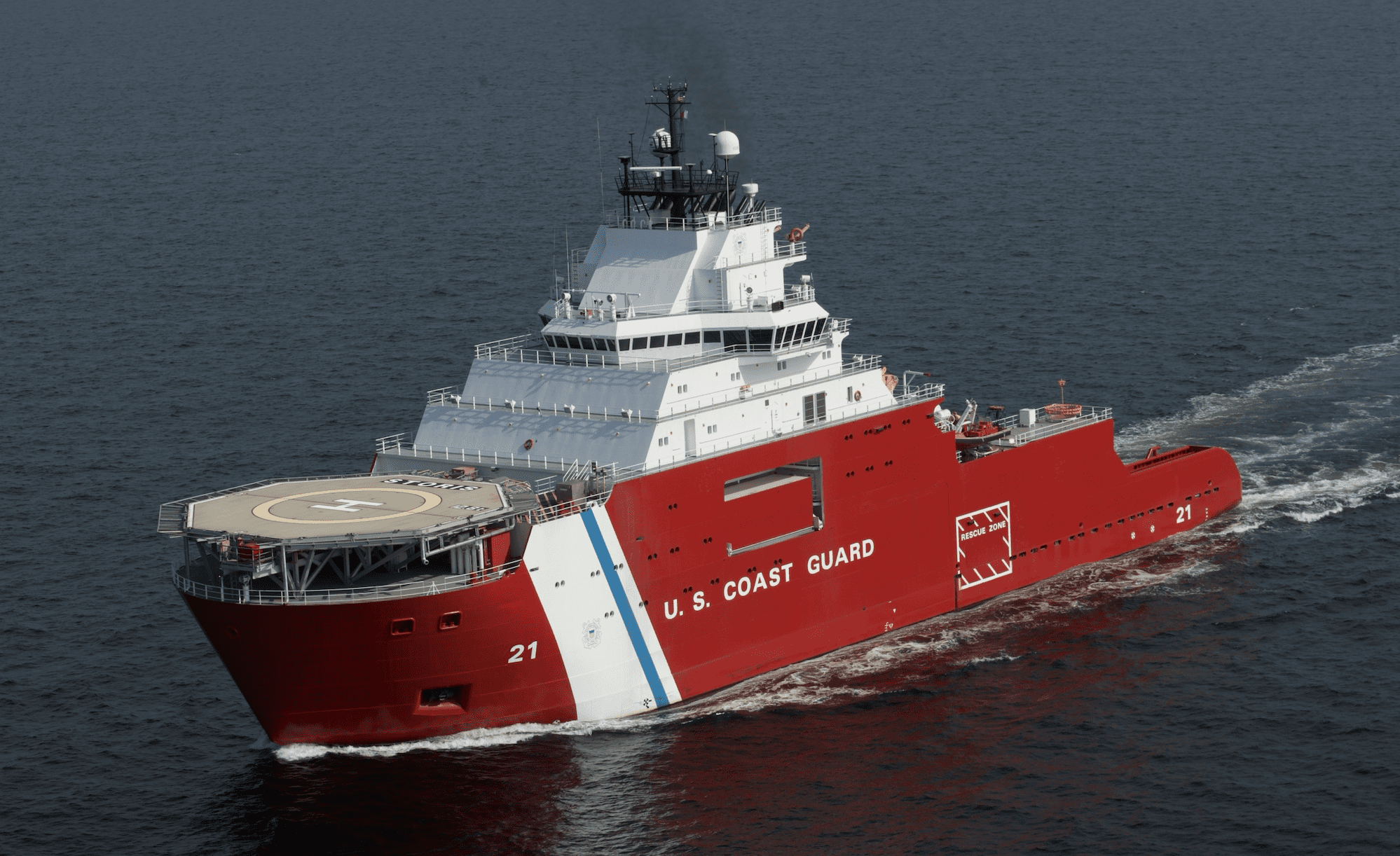 US Coast Guard Commissions CGC ‘Storis’, Icebreaker to Depart on Arctic Patrol ‘Immediately’