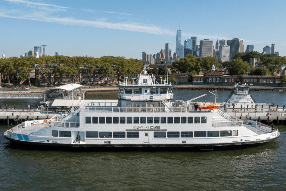 The Trust For Governors Island Debuts New Hybrid Electric Ferry: The Harbor Charger