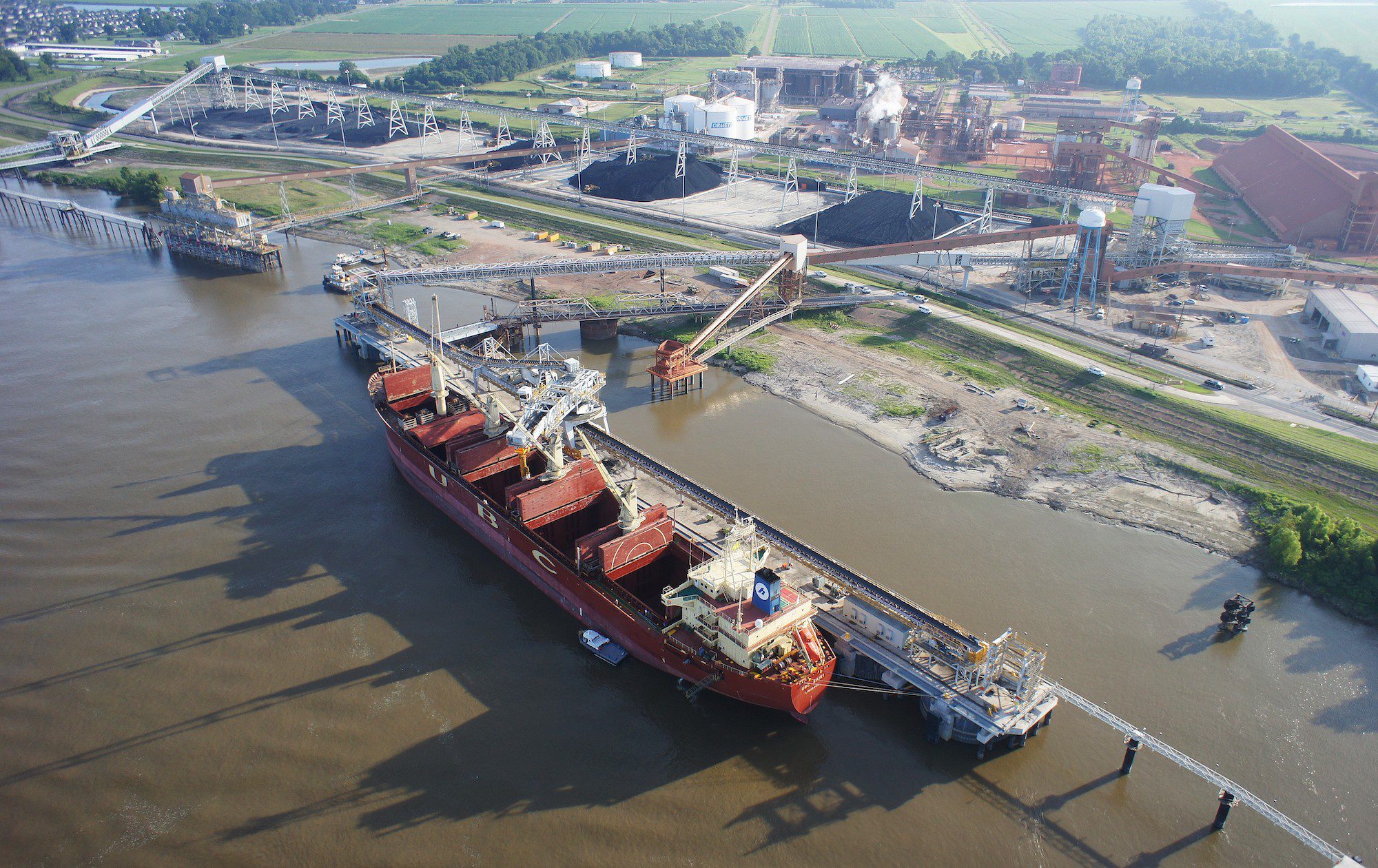 Ascension Bulk Terminal aerial