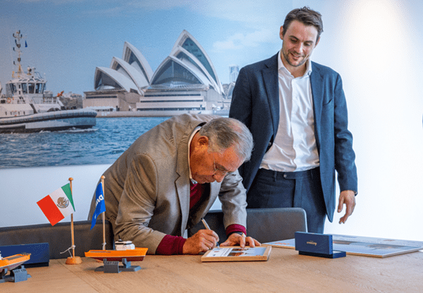 Damen signs with Chomex Marino for two next-generation Offshore Support Tugs 