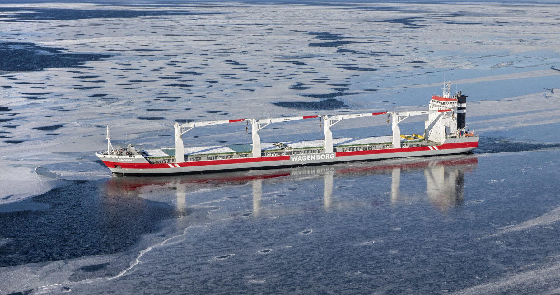 Cargo Ship ‘Thamesborg’ Remains Aground in Arctic as Icebreaker Arrives on Scene With Sea Ice Building