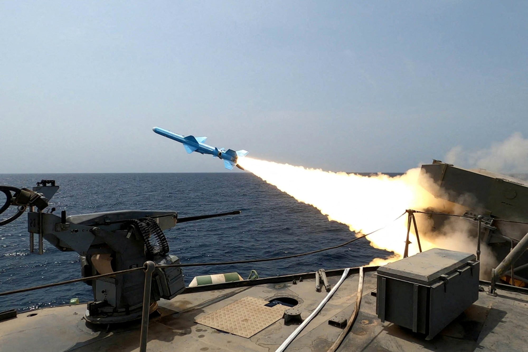 Iran Holds Drills in Gulf, Firing Ballistic, Cruise Missiles at Simulated Targets