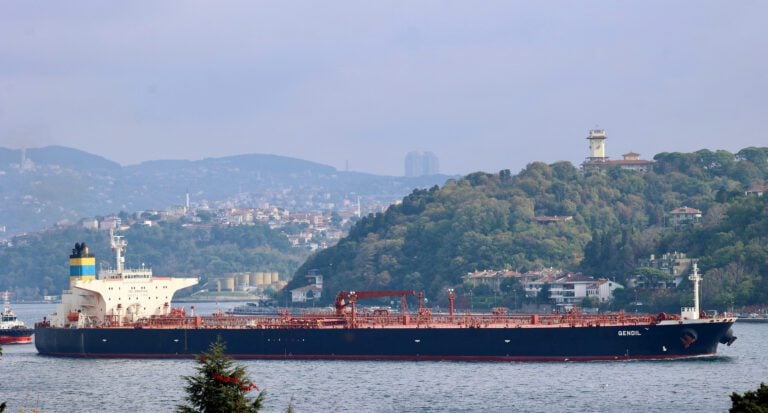 Ukraine Hits Russian 'Shadow Fleet' Tanker In Mediterranean