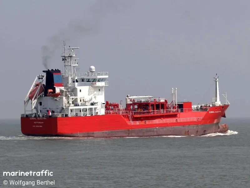 M/T CGAS SATURN vessel at sea