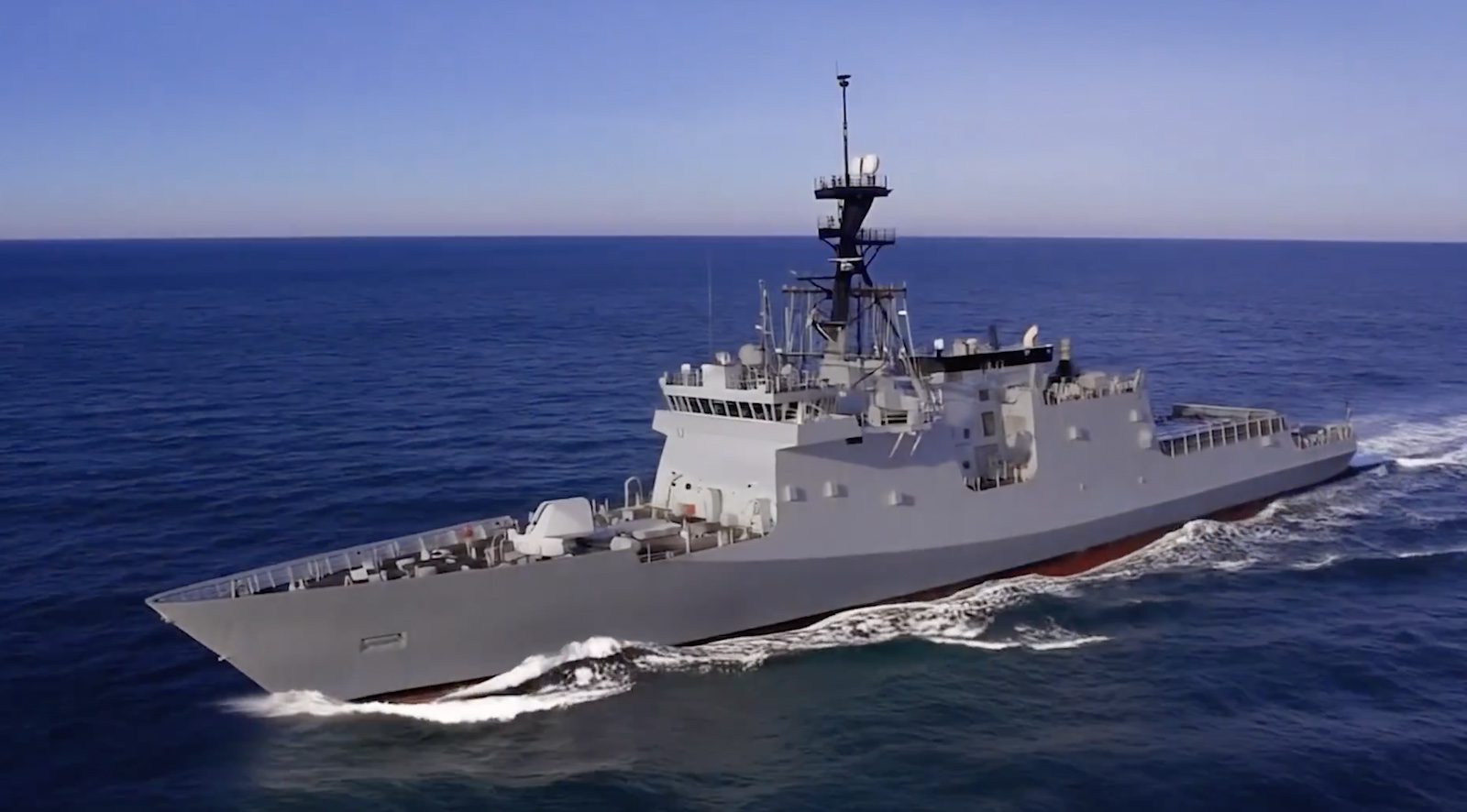 Illustration of the Navy's FF(X) small surface combatant