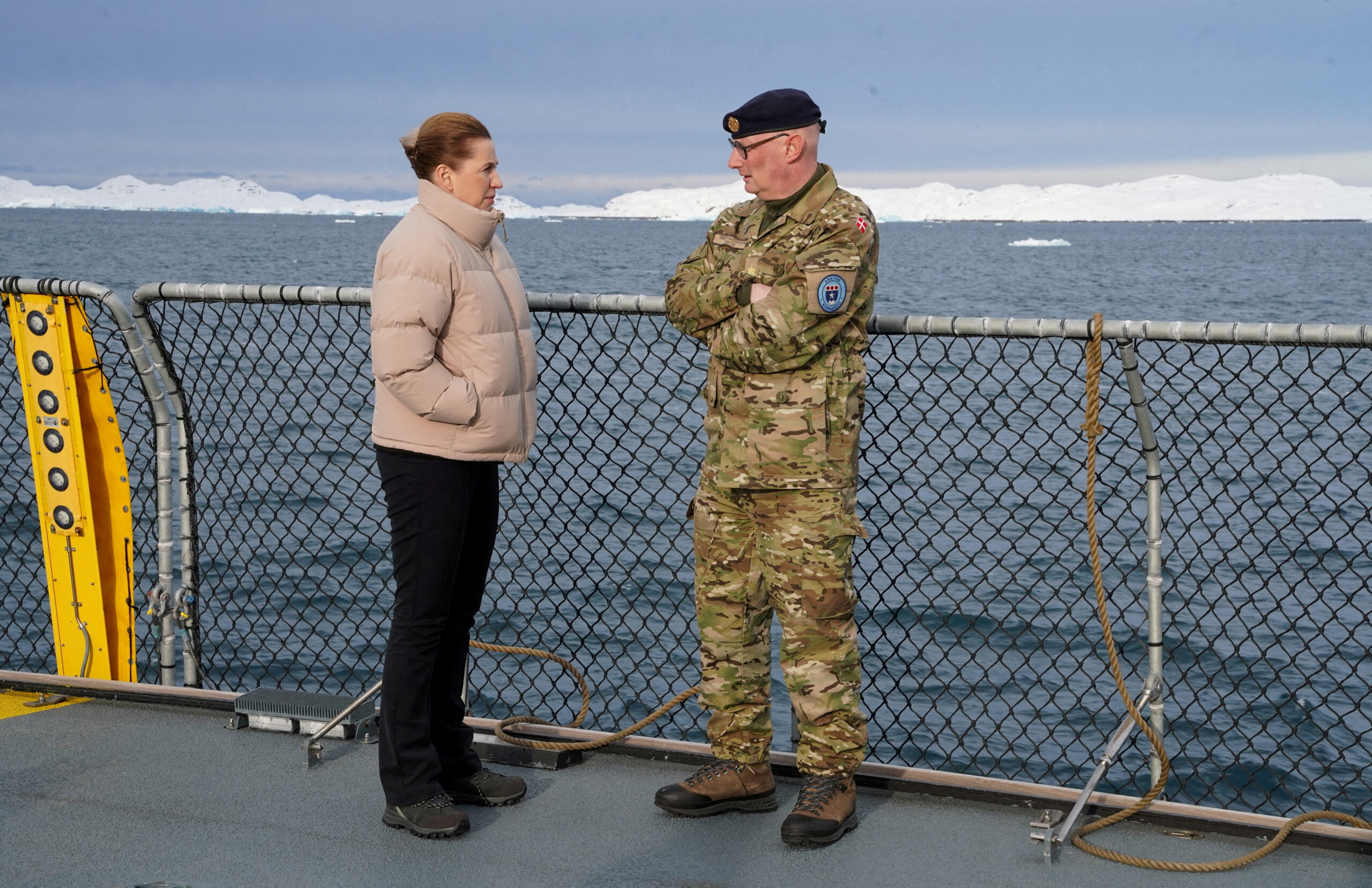 Denmarks Prime Minister Mette Frederiksen visits Nuuk