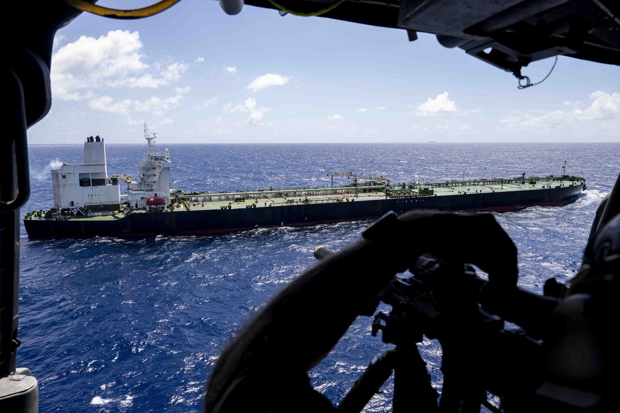 U.S. Chase Ends in Indian Ocean with Boarding of Sanctioned Tanker ‘Bertha’