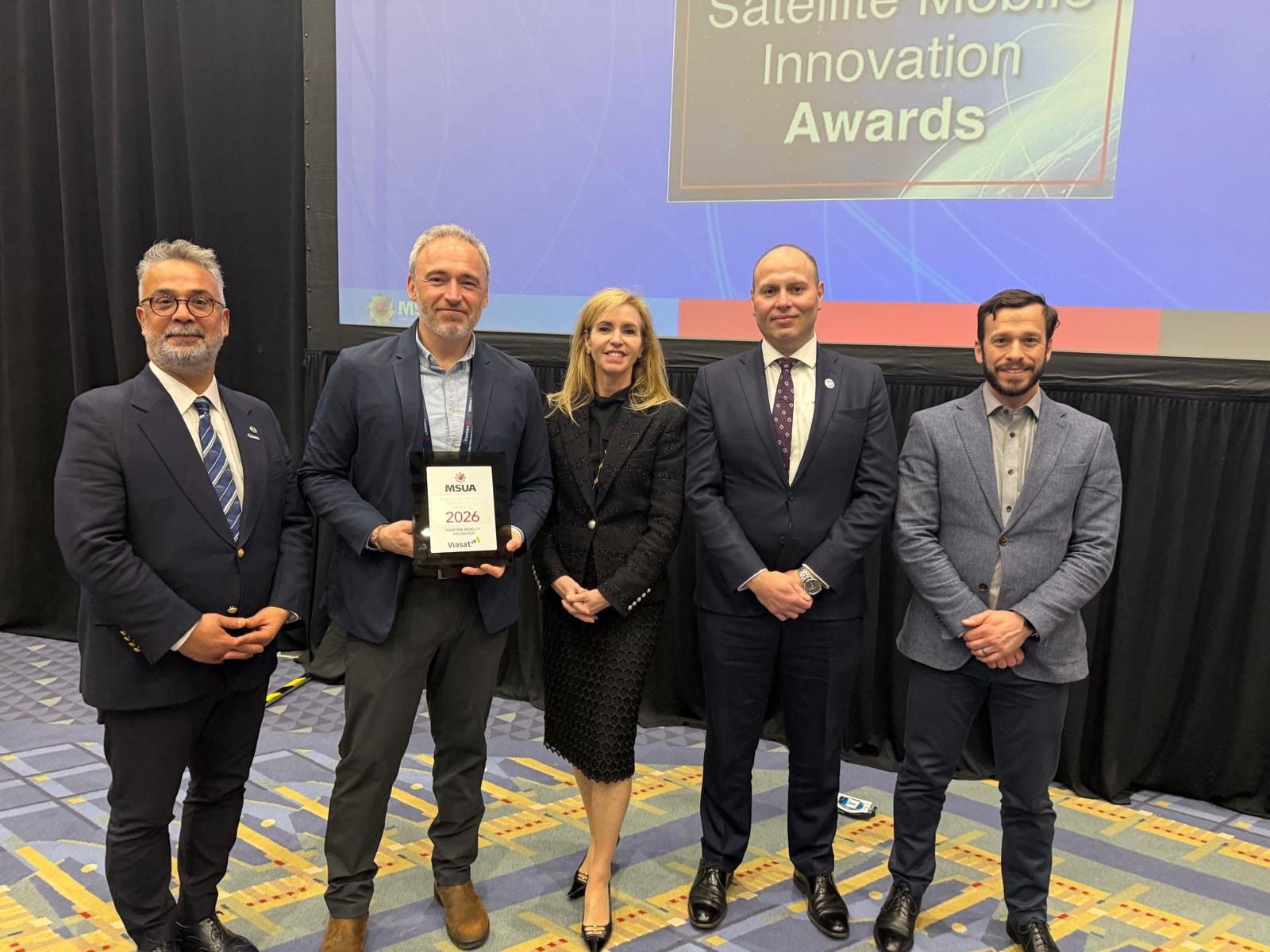 Inmarsat Maritime’s NexusWave wins award for Maritime Mobility Innovation at MSUA 2026 Satellite Mobile Innovation Awards