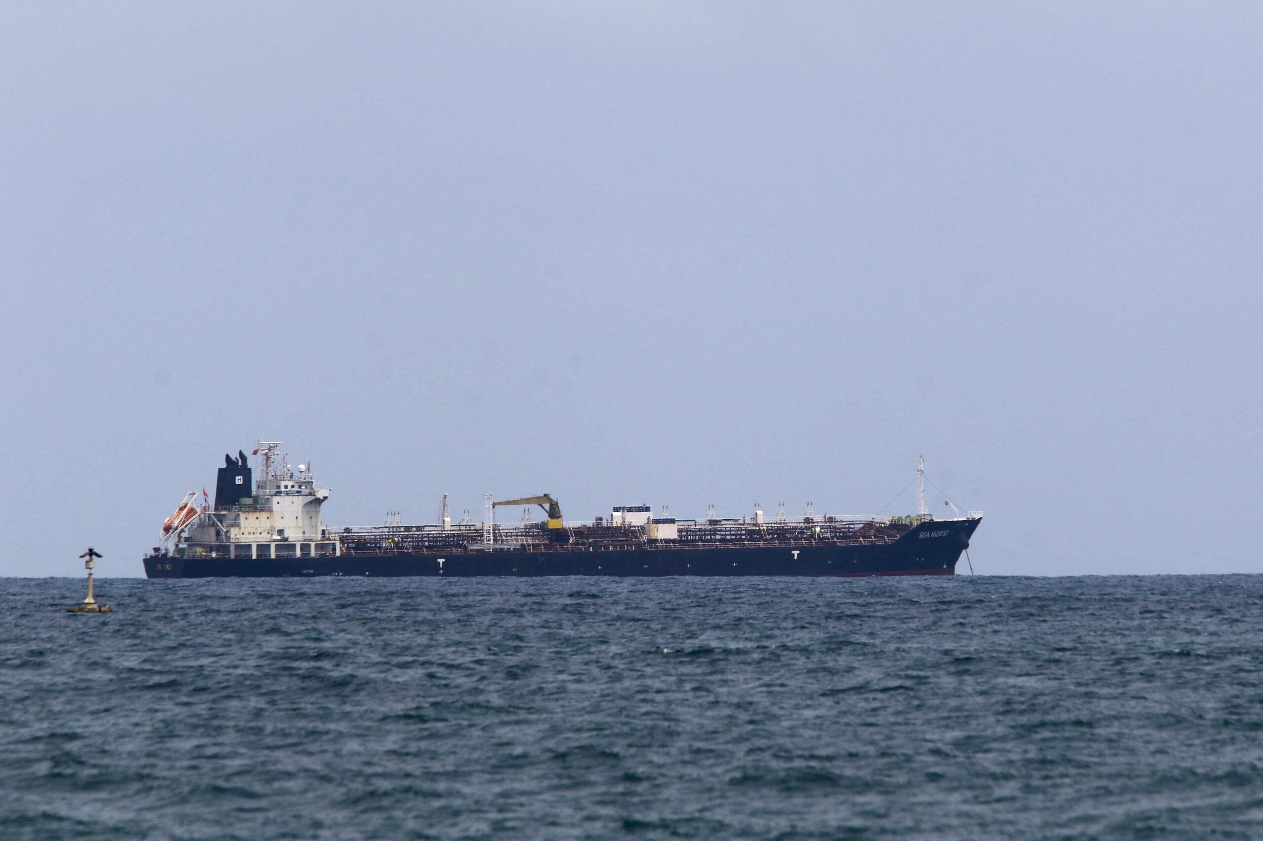 Russia-origin fuel tanker bound for Cuba anchored in Venezuelan waters