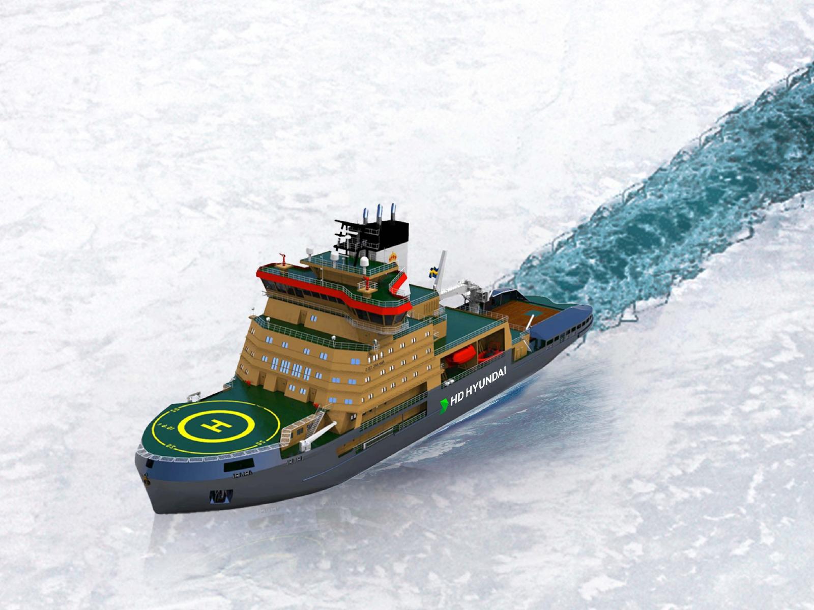 HD Hyundai Heavy Wins Landmark Swedish Icebreaker Order, Marking Strategic Arctic Push