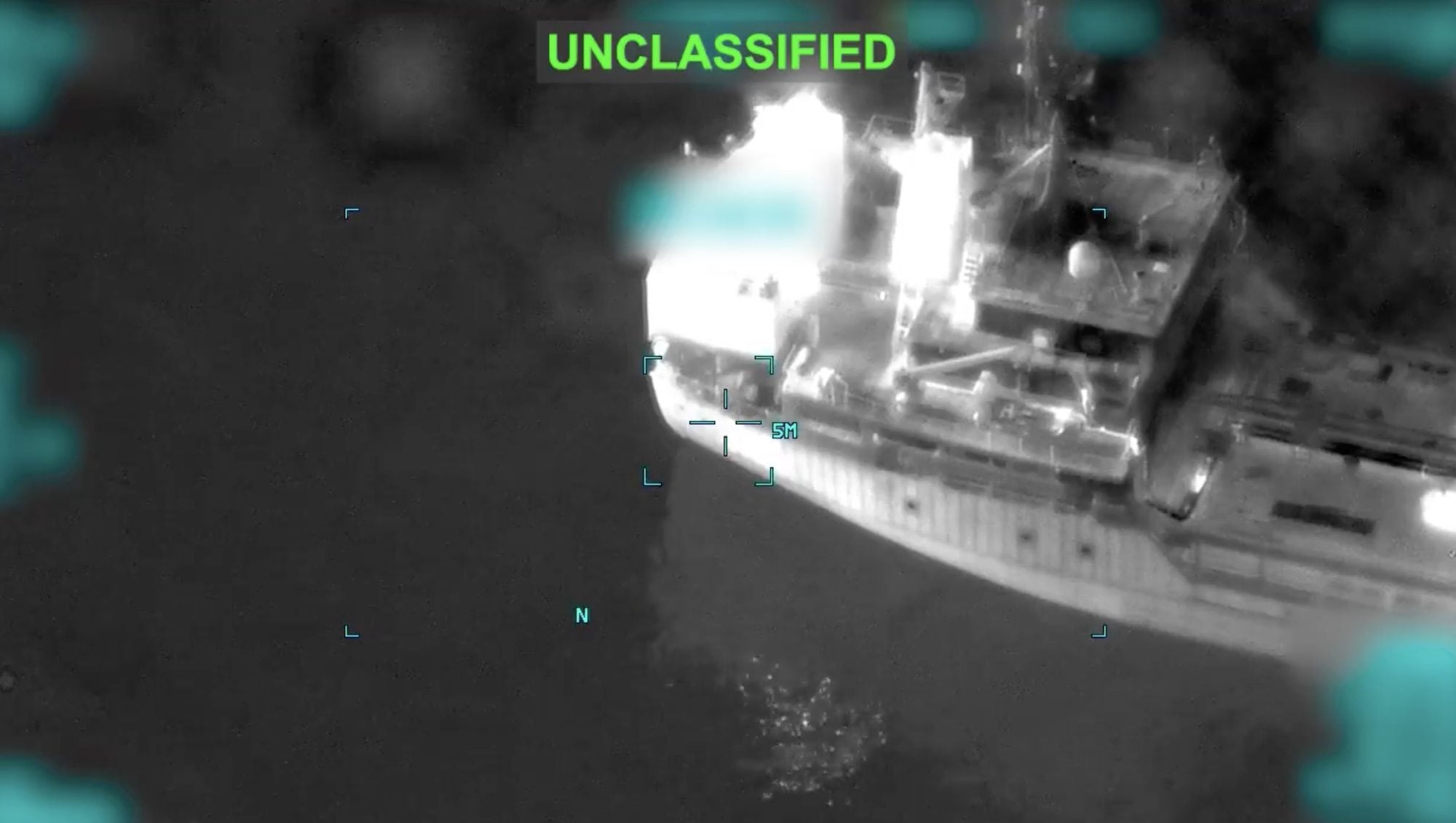 U.S. Central Command (CENTCOM) disables Guinea-Bissau flagged M/T Jalveer as it attempts to transport oil from Iran through the Gulf of Oman, June 10, 2026