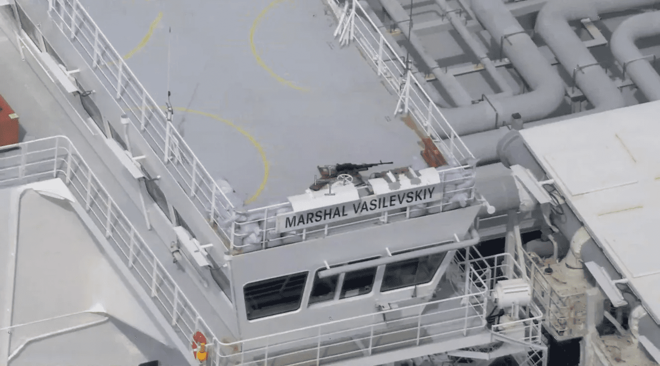 Russia Appears to Arm LNG Tanker in Baltic as Maritime Tensions With NATO Deepen