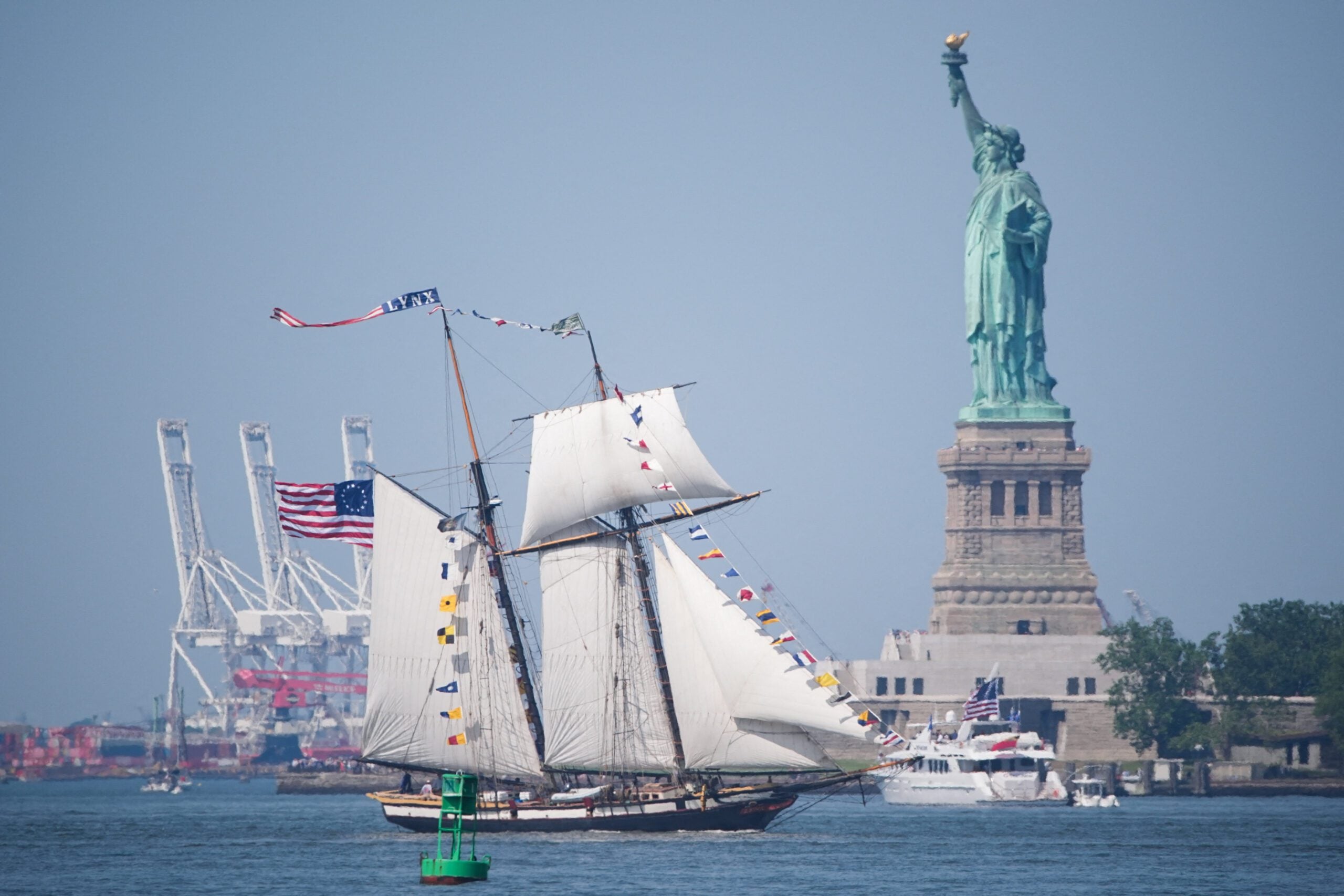 The United States celebrates its 250th anniversary on Independence Day in New York City