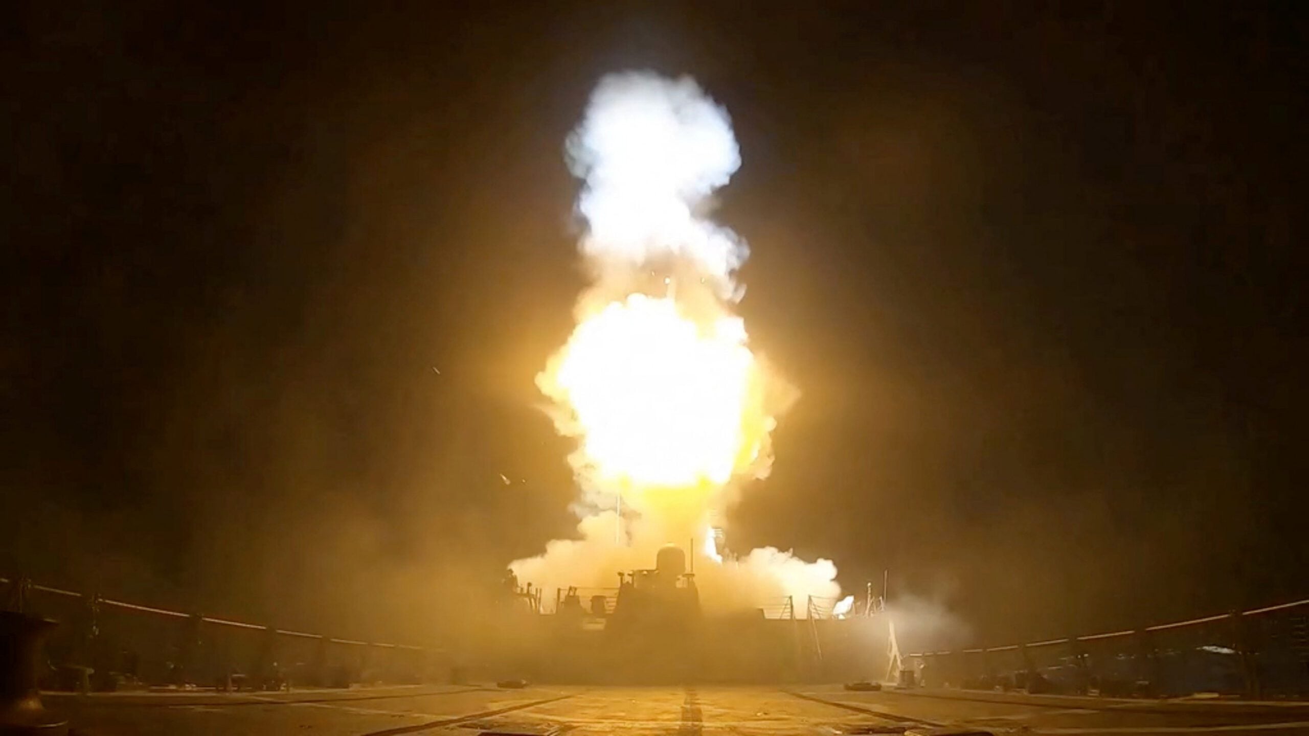 US Launches Fresh Iran Strikes As Tehran Declares Hormuz Closed