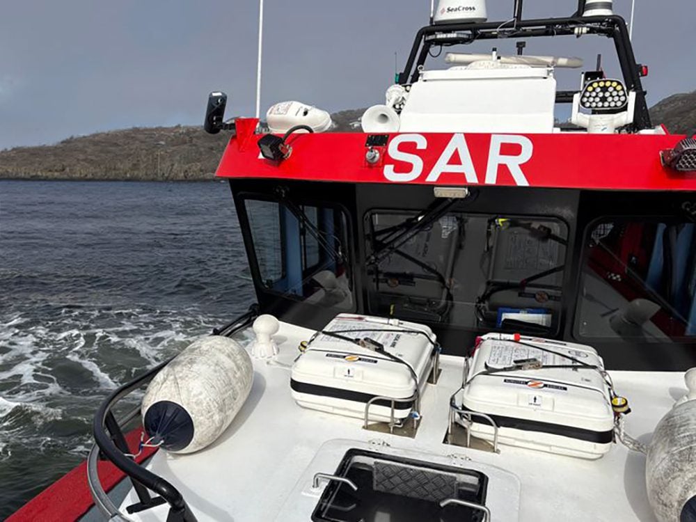 SAR vessel close up