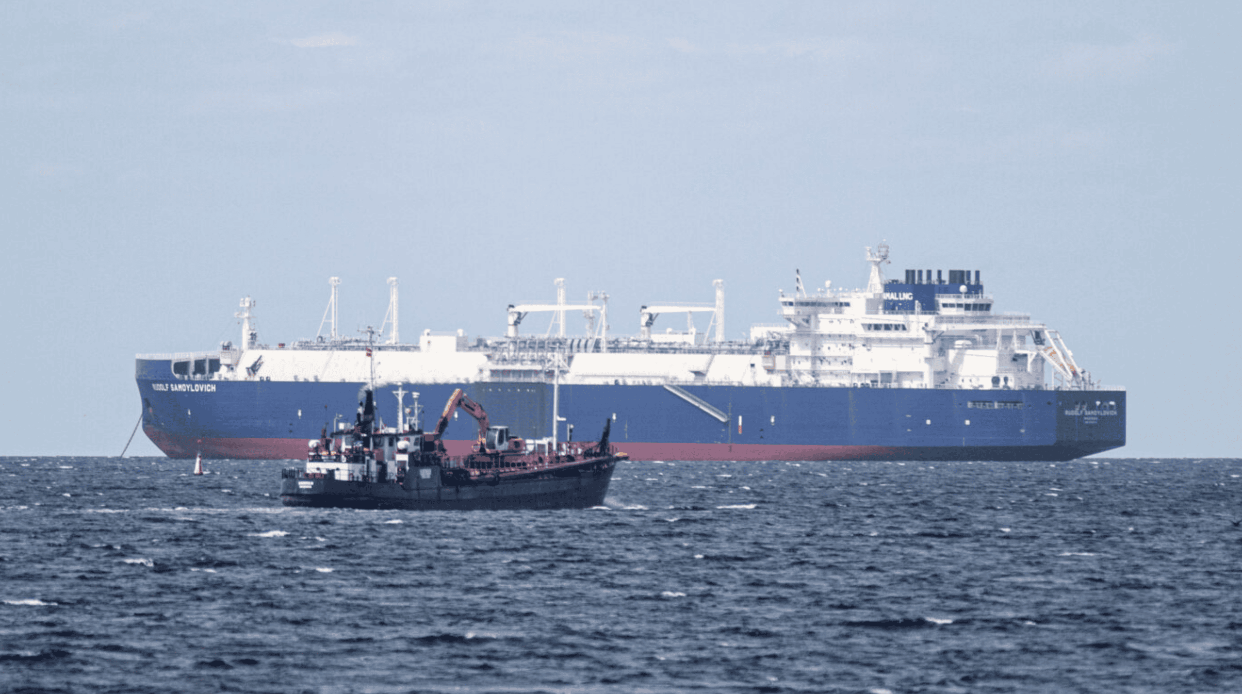 Last Western Shipyard Servicing Russia’s Arctic LNG Fleet Receives Another Icebreaking Gas Carrier