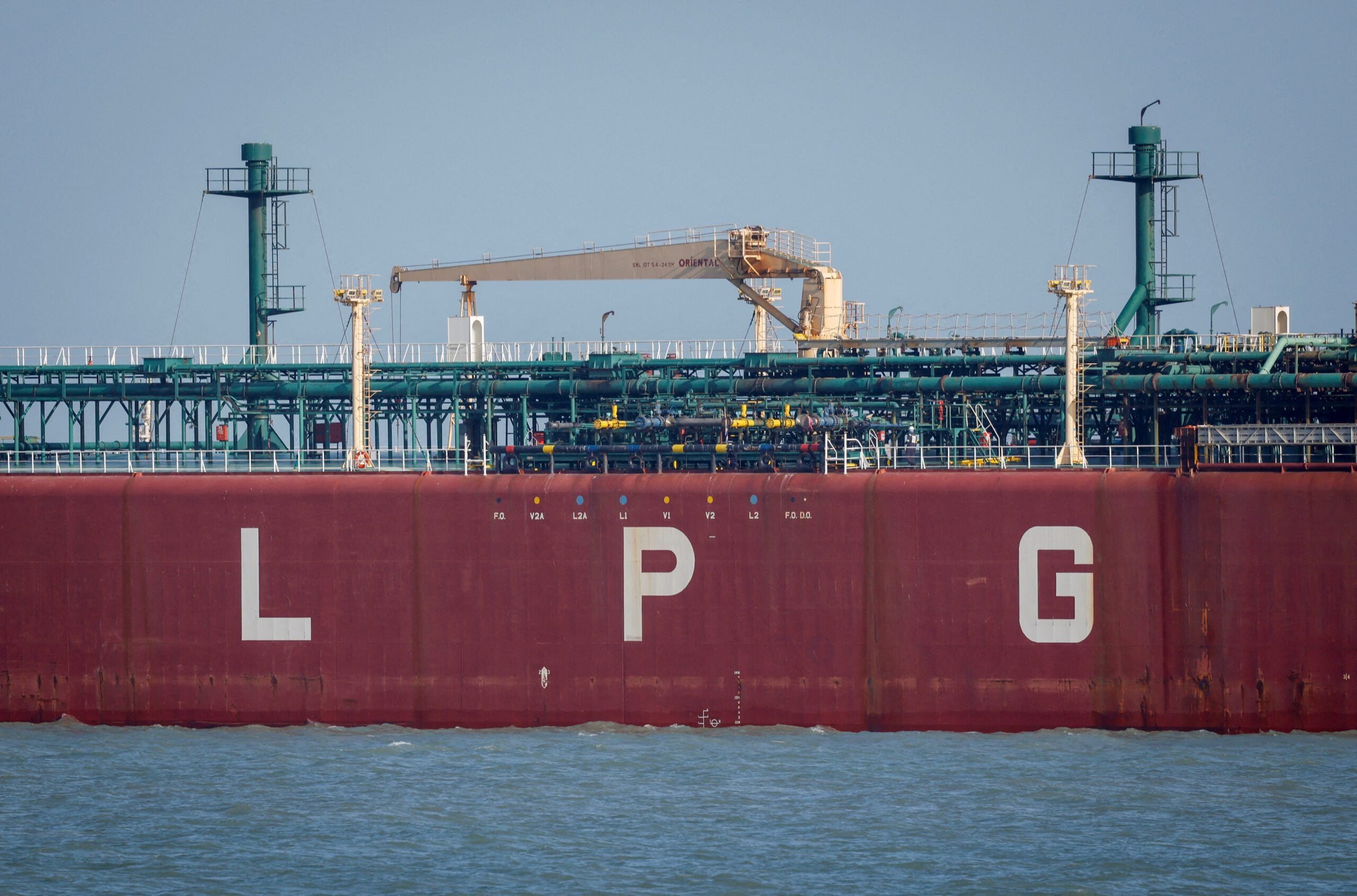 LPG carrier, Shivalik, arrives at Mundra Port via the Strait of Hormuz
